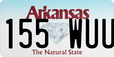 AR license plate 155WUU