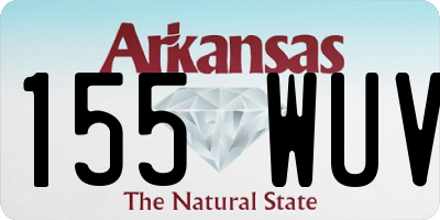 AR license plate 155WUV