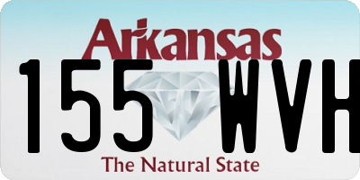 AR license plate 155WVH