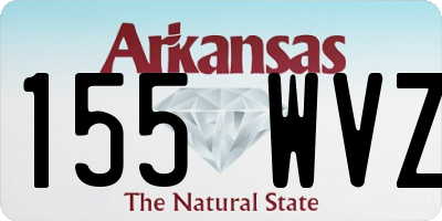 AR license plate 155WVZ