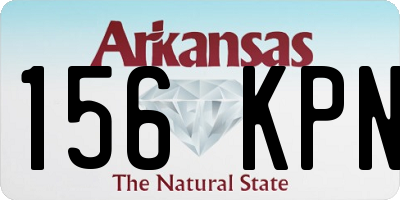 AR license plate 156KPN