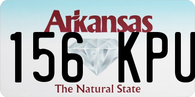 AR license plate 156KPU