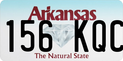 AR license plate 156KQC