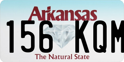 AR license plate 156KQM