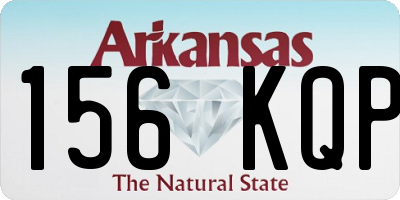 AR license plate 156KQP
