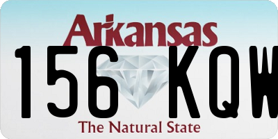 AR license plate 156KQW