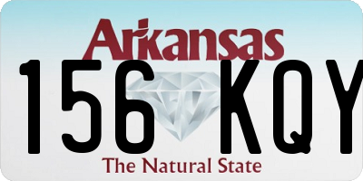 AR license plate 156KQY
