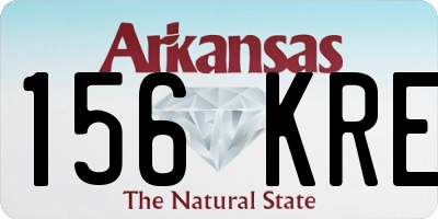 AR license plate 156KRE
