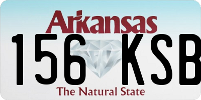 AR license plate 156KSB