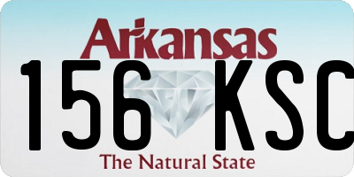 AR license plate 156KSC