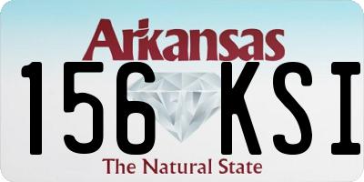 AR license plate 156KSI