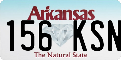 AR license plate 156KSN