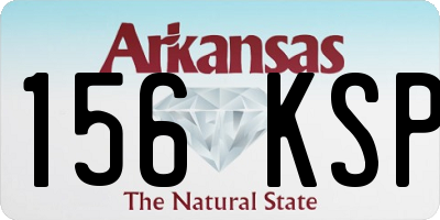 AR license plate 156KSP