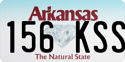 AR license plate 156KSS