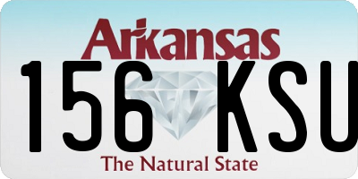 AR license plate 156KSU
