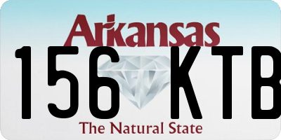 AR license plate 156KTB
