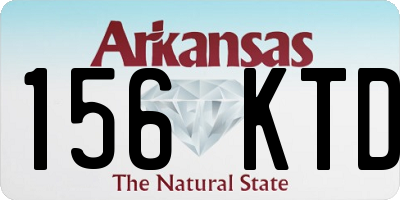 AR license plate 156KTD