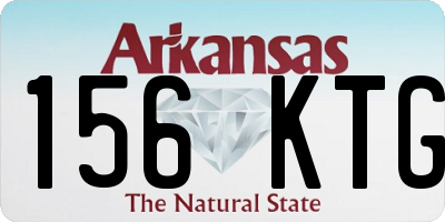 AR license plate 156KTG