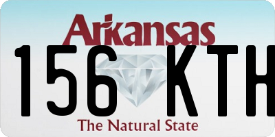 AR license plate 156KTH