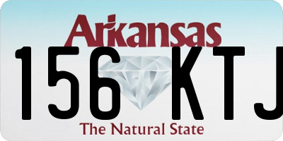 AR license plate 156KTJ