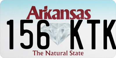 AR license plate 156KTK