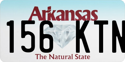 AR license plate 156KTN