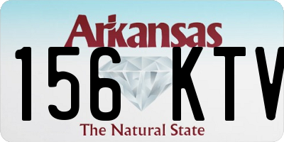 AR license plate 156KTV