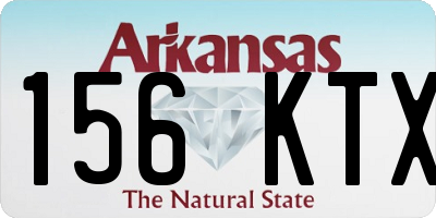AR license plate 156KTX