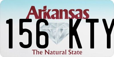 AR license plate 156KTY