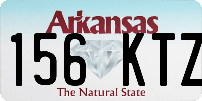 AR license plate 156KTZ