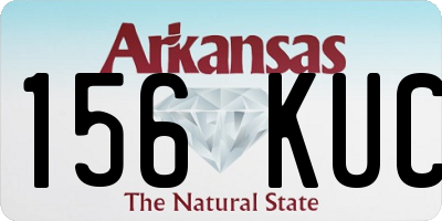 AR license plate 156KUC