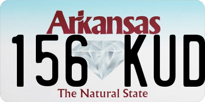 AR license plate 156KUD