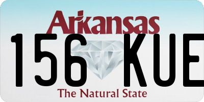 AR license plate 156KUE