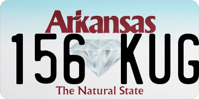 AR license plate 156KUG