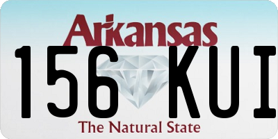 AR license plate 156KUI
