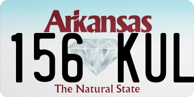 AR license plate 156KUL