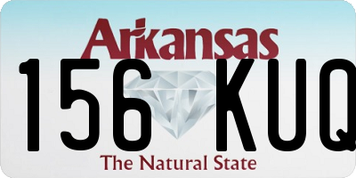 AR license plate 156KUQ