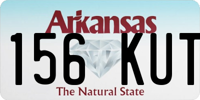 AR license plate 156KUT