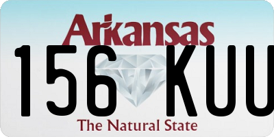 AR license plate 156KUU