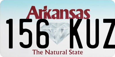 AR license plate 156KUZ