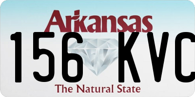 AR license plate 156KVC
