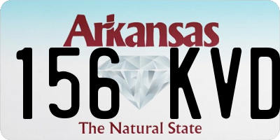 AR license plate 156KVD