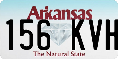AR license plate 156KVH