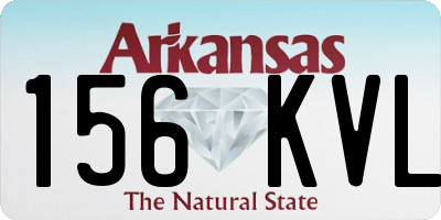 AR license plate 156KVL