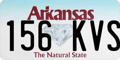 AR license plate 156KVS