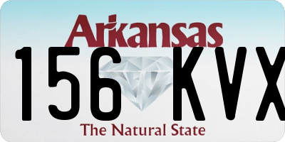 AR license plate 156KVX