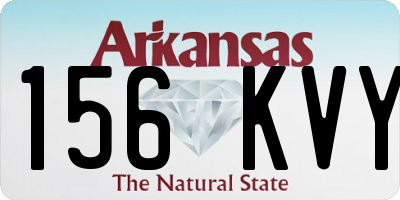 AR license plate 156KVY