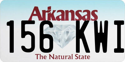 AR license plate 156KWI
