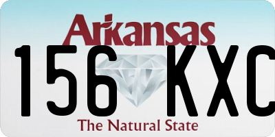AR license plate 156KXC