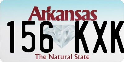 AR license plate 156KXK